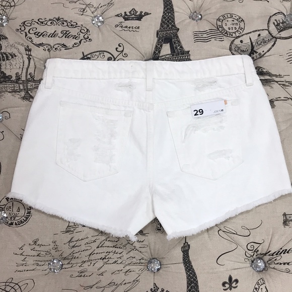 Joe's Jeans Cutoff Denim Shorts - Picture 7 of 8